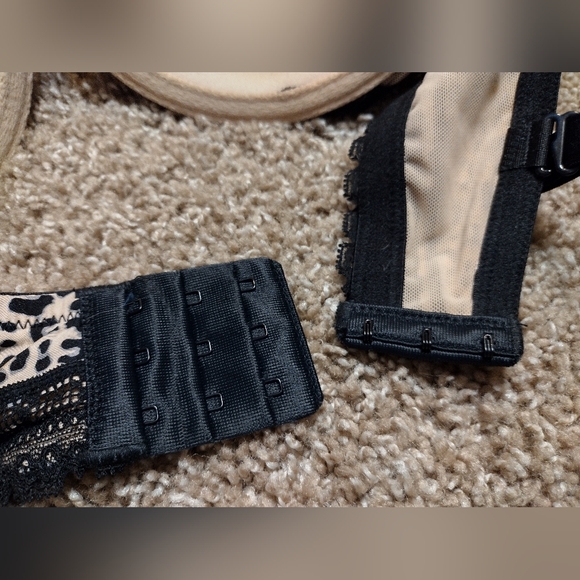 Paramour Felina Leopard Print Women's Bra 34DDD - Picture 9 of 12